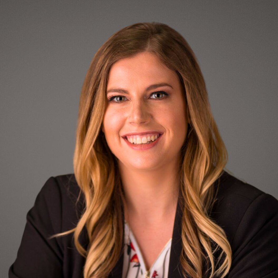 Sharayah Moroz, female therapist and counsellor at Oakville Wellness Center, smiling in professional headshot
